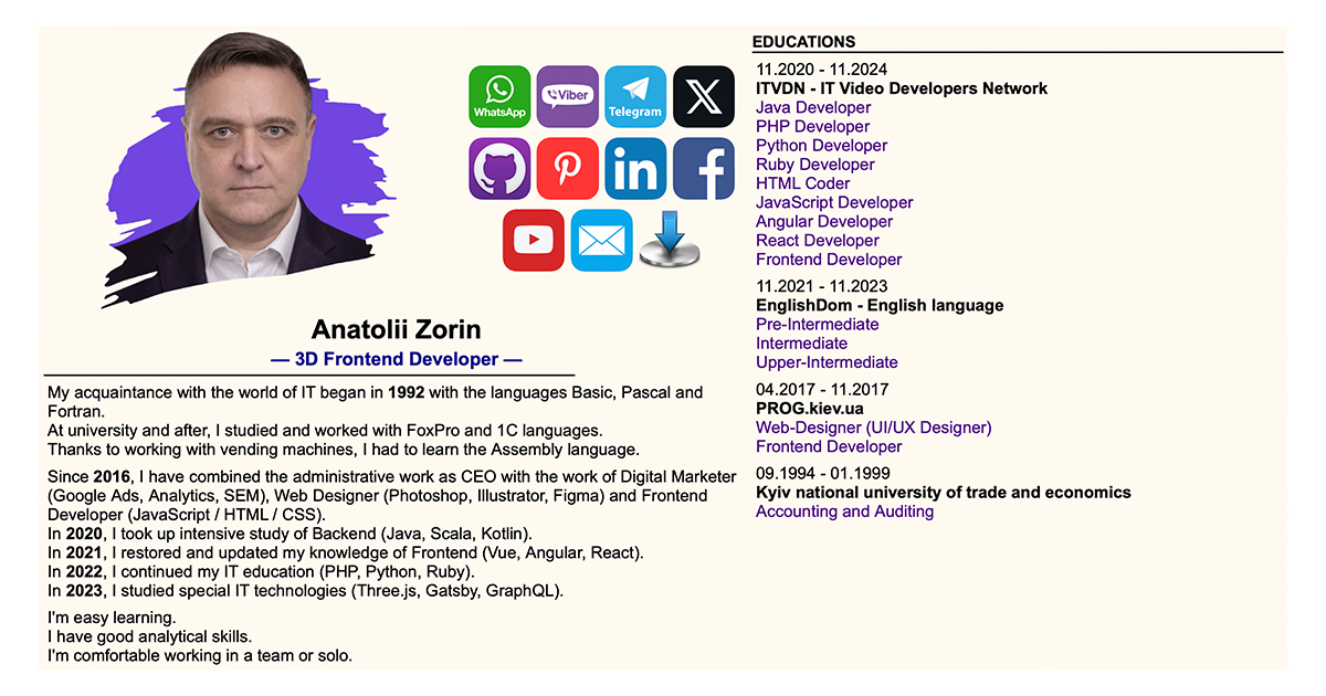 Curriculum VITAE